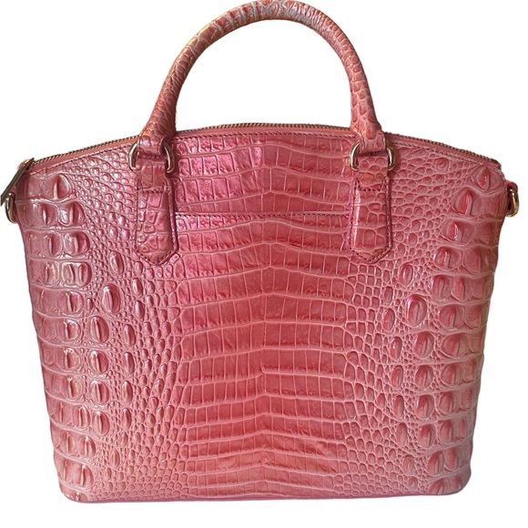 Brahmin Top Handle Satchel Bag with Removable Shoulder Strap - Picture 4 of 14